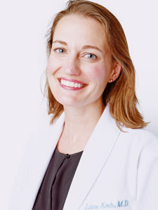 Laine Koch, M.D. at Pariser Dermatology in Hampton Roads