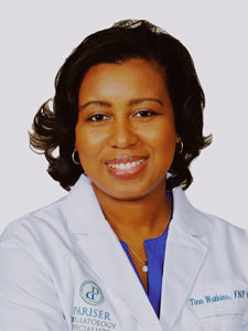 Tina Watkins, FNP-C at Pariser Dermatology in Hampton Roads