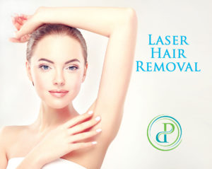 Laser hair removal is effective.